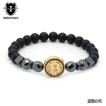 Luxury Bitcoin Bracelet Charm Bracelets