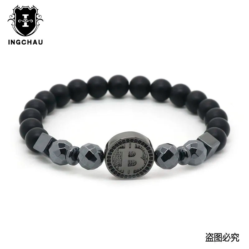 Luxury Bitcoin Bracelet Charm Bracelets