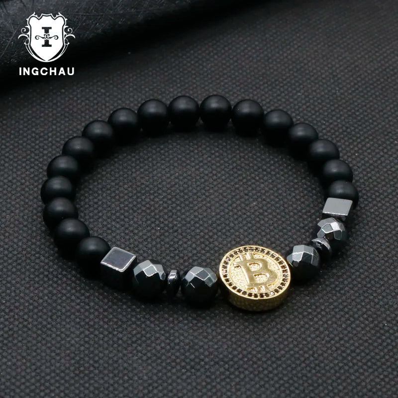 Luxury Bitcoin Bracelet Charm Bracelets