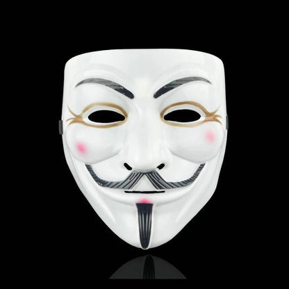 Movie Cosplay V for Vendetta Hacker Mask Anonymous Guy Fawkes