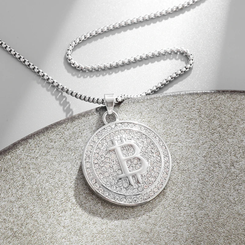 BITCOIN Pendant Necklace UNISEX