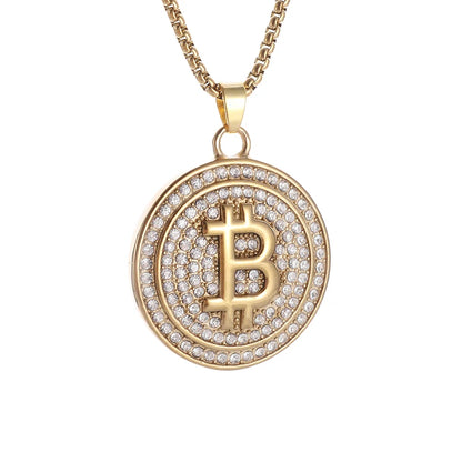 BITCOIN Pendant Necklace UNISEX