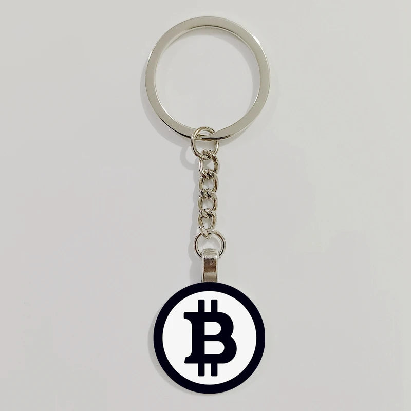 Bitcoin Key chain  Jewelry Gift