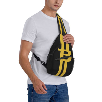 Bitcoin Chest Crossbody Bag !