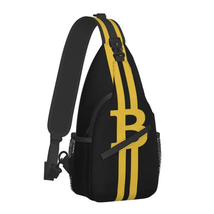 Bitcoin Chest Crossbody Bag !