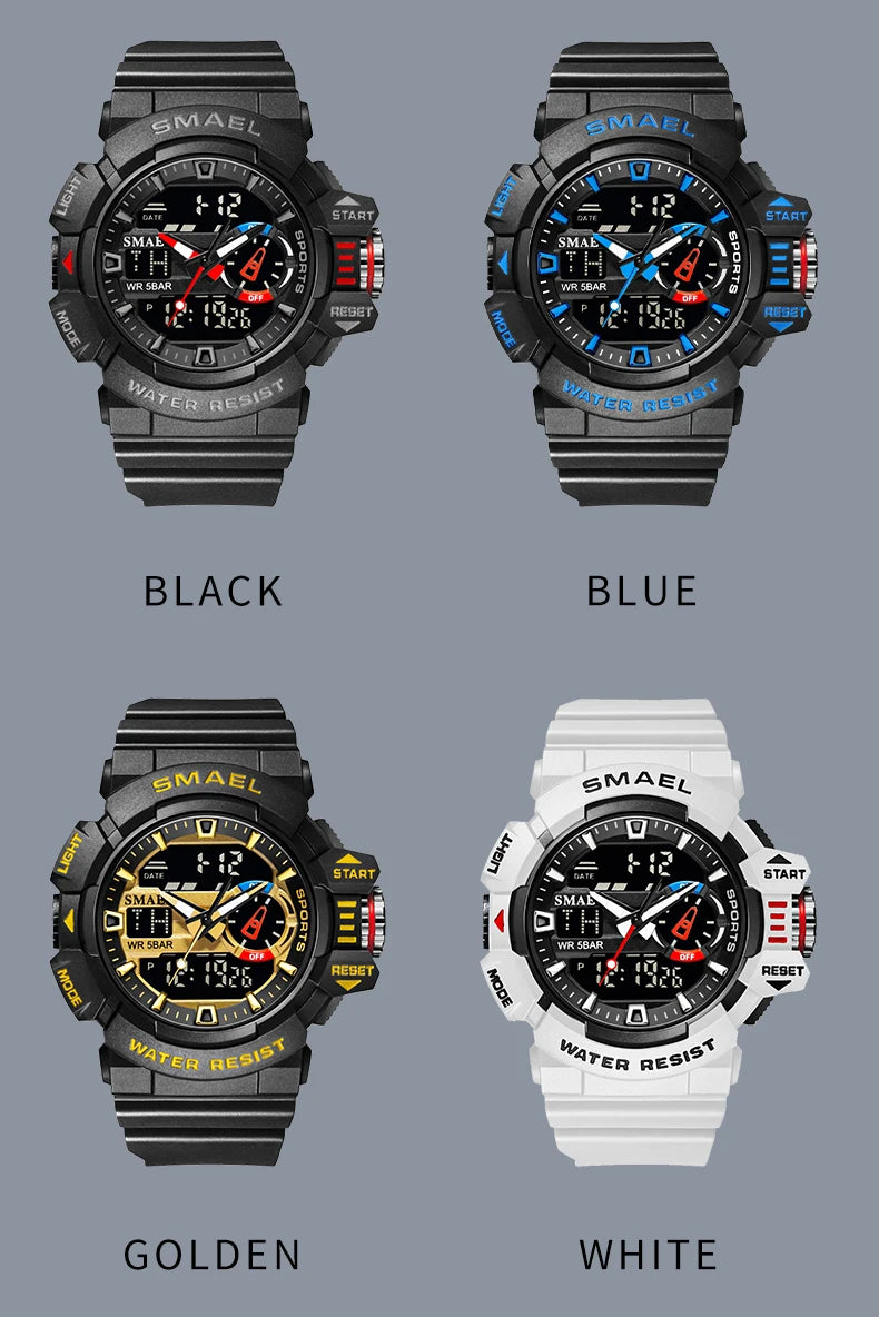 Military Men's Watches Sport Watches Men Luxury Top Brand Digital Waterproof