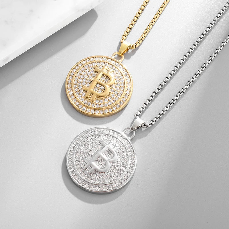 BITCOIN Pendant Necklace UNISEX