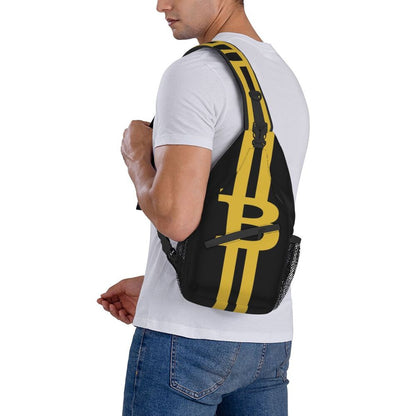 Bitcoin Chest Crossbody Bag !