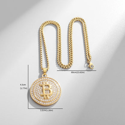 BITCOIN Pendant Necklace UNISEX