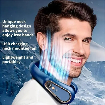 Neck fan portable Summer TRADER  Air Cooler USB- super technology