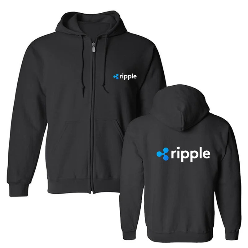 Ripple XRP Hoodie Mens Hooddie Pullover