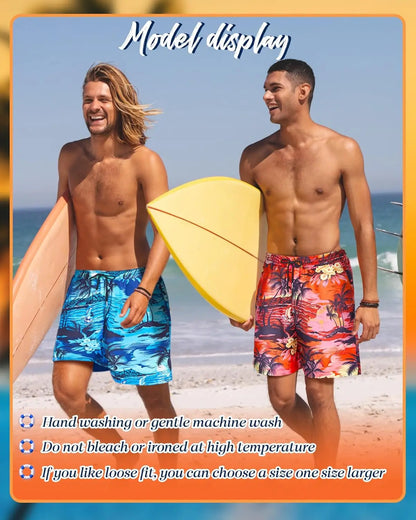 Men's Hawaiian  Shirt and Short 2 Piece Set