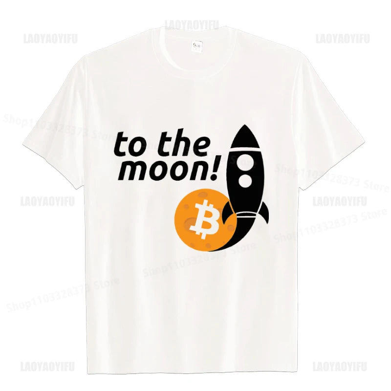 T Shirts-Bitcoin To the MOON!