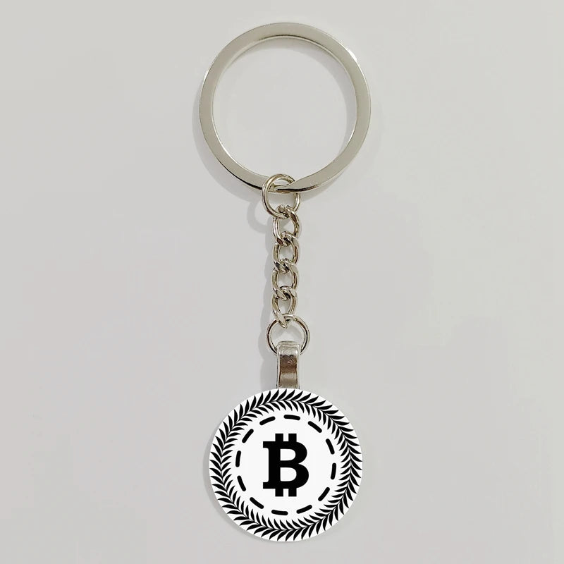 Bitcoin Key chain  Jewelry Gift