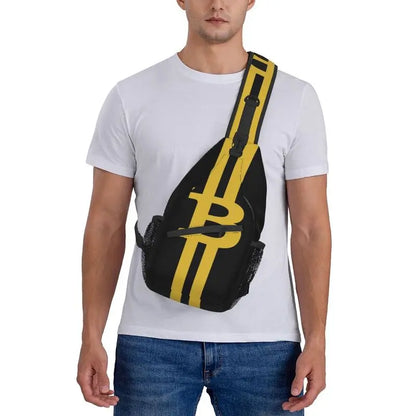 Bitcoin Chest Crossbody Bag !