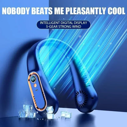 Neck fan portable Summer TRADER  Air Cooler USB- super technology