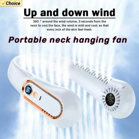 Neck fan portable Summer TRADER  Air Cooler USB- super technology