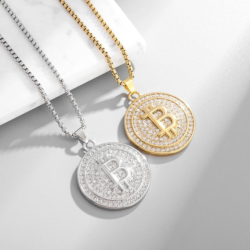 BITCOIN Pendant Necklace UNISEX