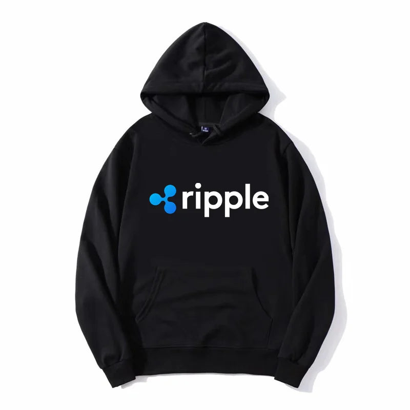 Ripple XRP Hoodie Mens Hooddie Pullover