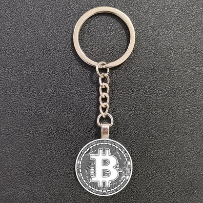 Bitcoin Key chain  Jewelry Gift